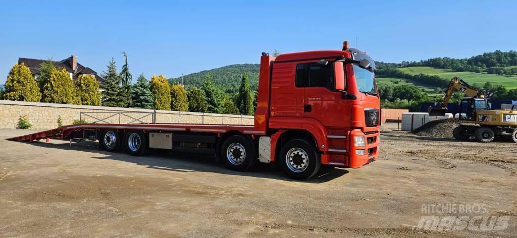 MAN TGS 35.400 Flak-/vinschlastbilar