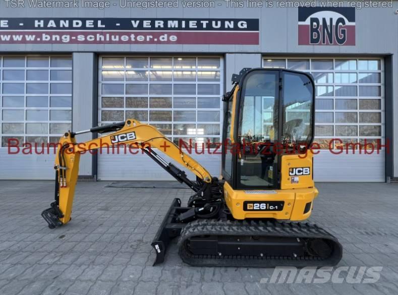JCB 26 C-1 -Demo- Minigrävare < 7t