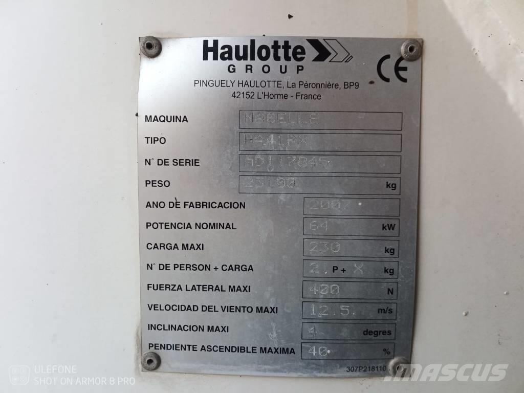 Haulotte HA 41 PX Bomliftar