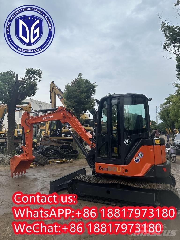 Hitachi ZX 50 U Minigrävare < 7t