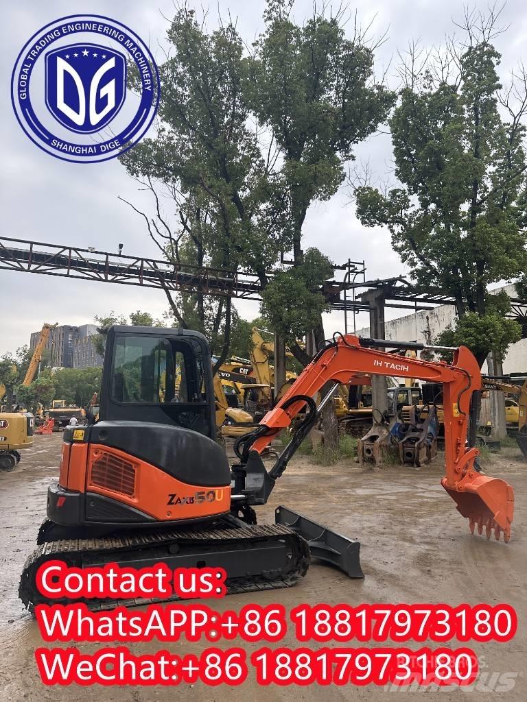 Hitachi ZX 50 U Minigrävare < 7t