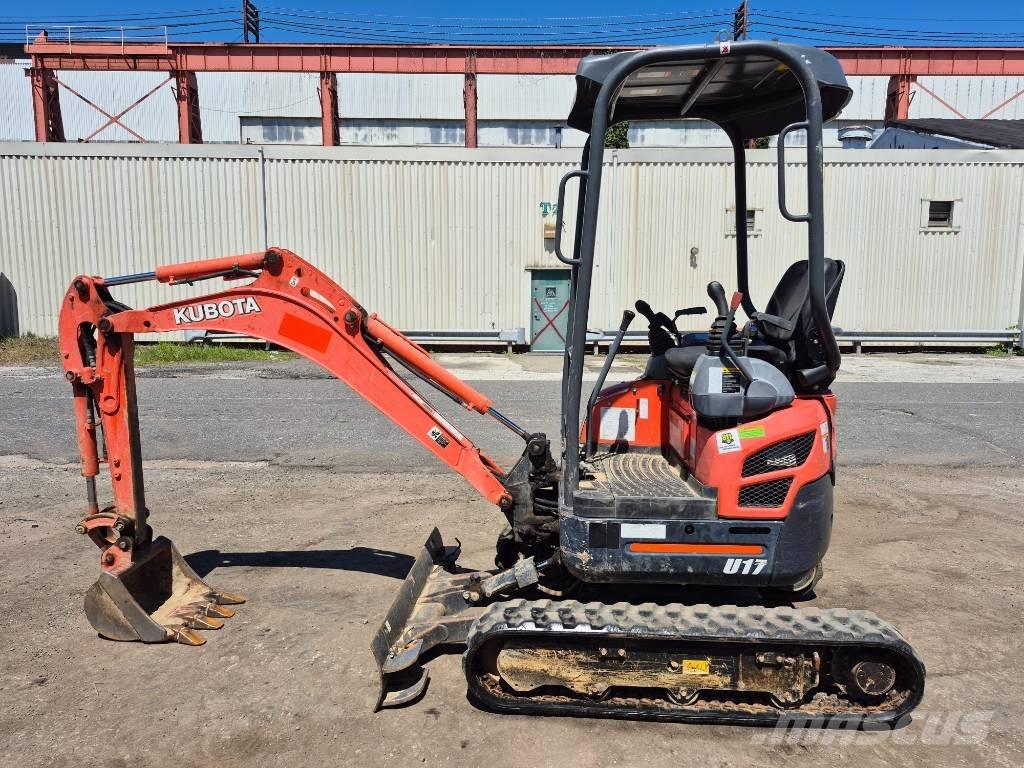 Kubota U 17 Minigrävare < 7t