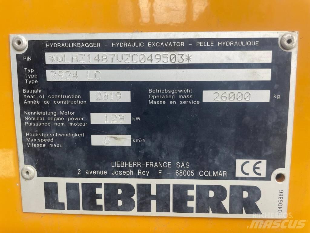 Liebherr R924 G8 Bandgrävare