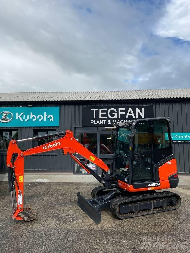 Kubota KX 030-4 Minigrävare < 7t
