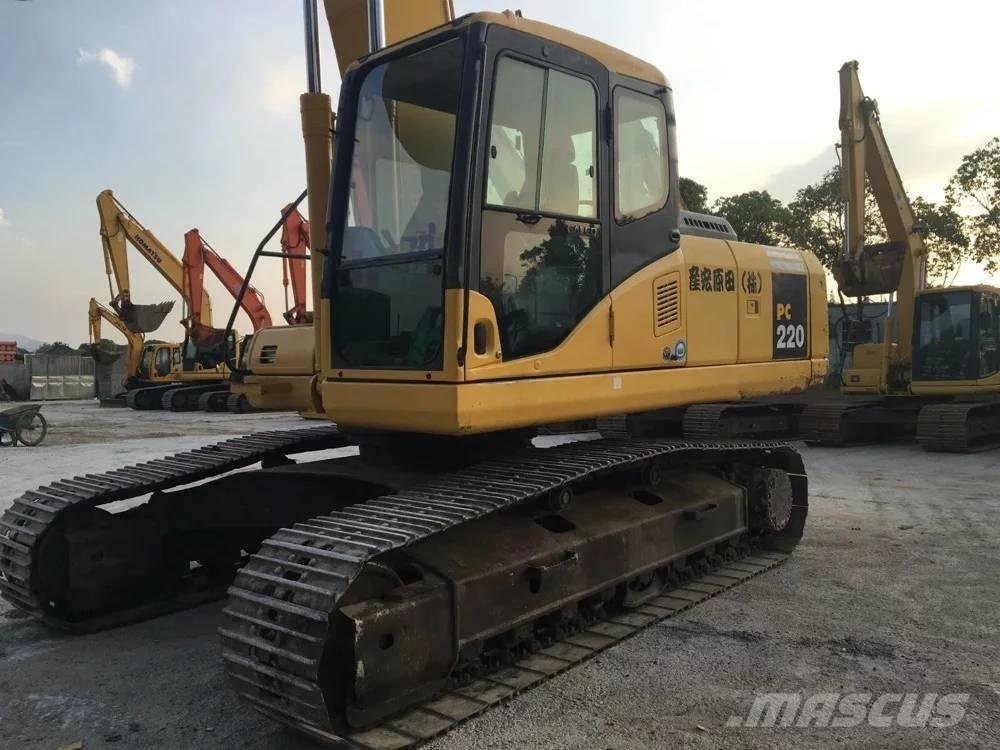 Komatsu pc220-7 Bandgrävare