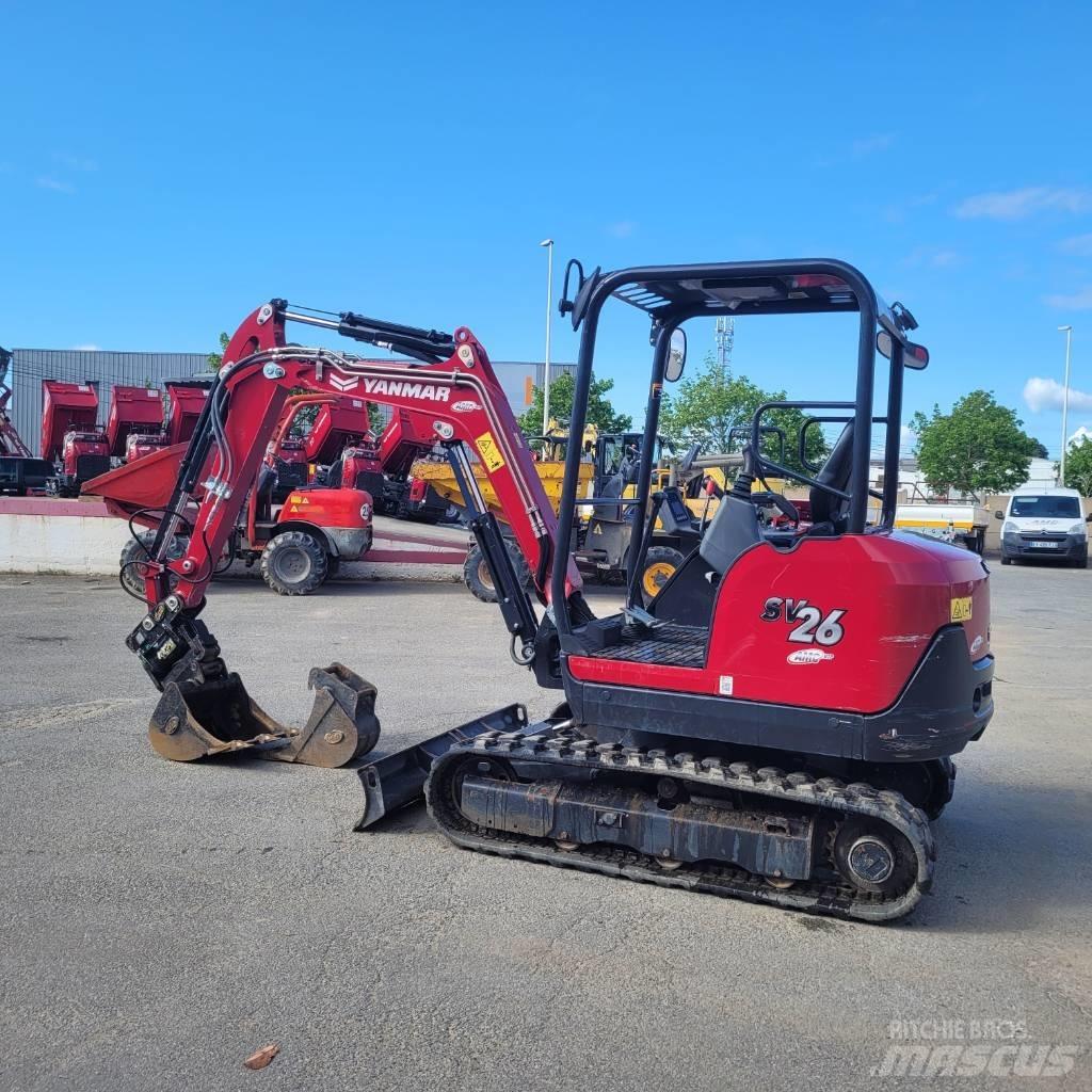 Yanmar SV26 Ess+ Minigrävare < 7t