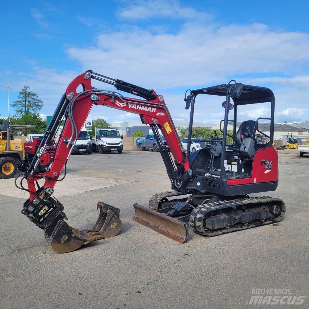 Yanmar SV26 Ess+ Minigrävare < 7t