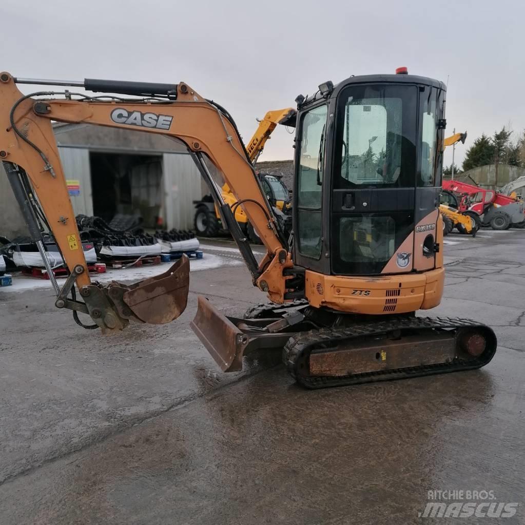 CASE CX 35 B Minigrävare < 7t