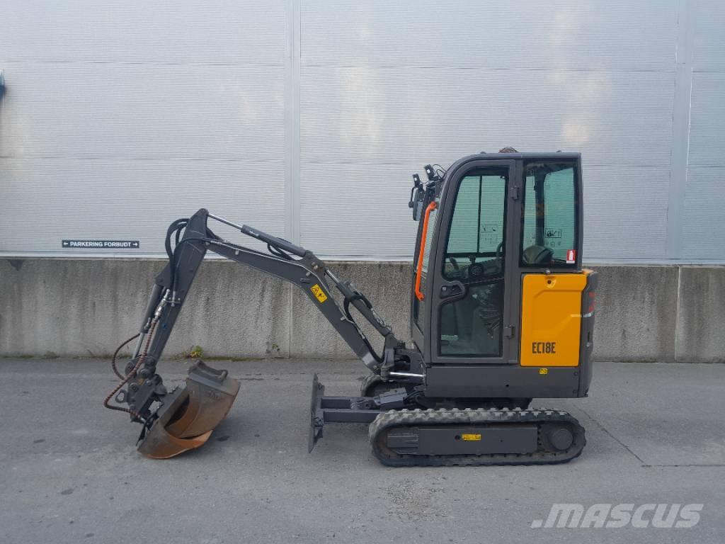 Volvo EC18E Minigrävare < 7t
