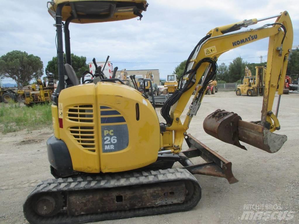 Komatsu PC 26 MR-3 Minigrävare < 7t