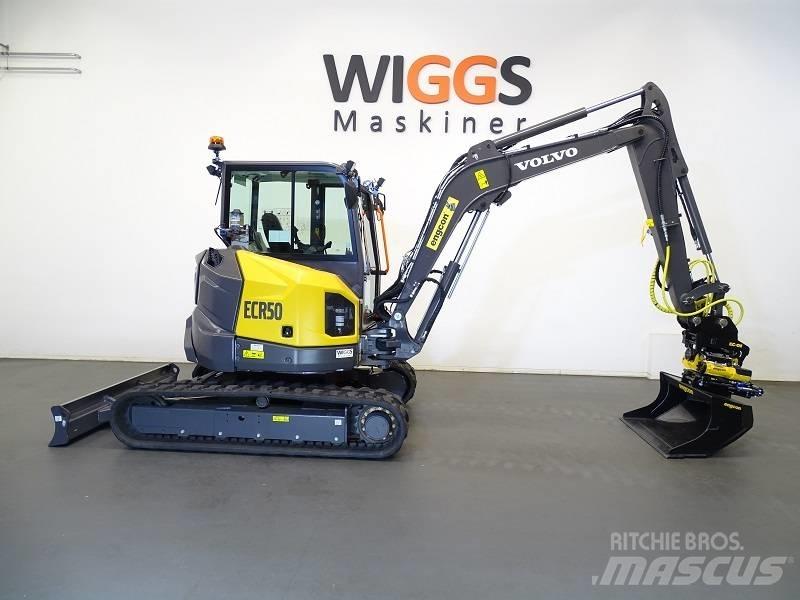 Volvo ECR50F Minigrävare < 7t