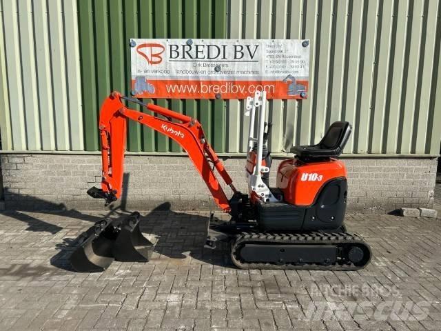 Kubota U 10-3 Minigrävare < 7t