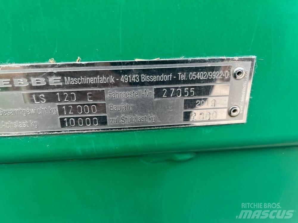 Tebbe 120 LS Fast- och kletgödselspridare