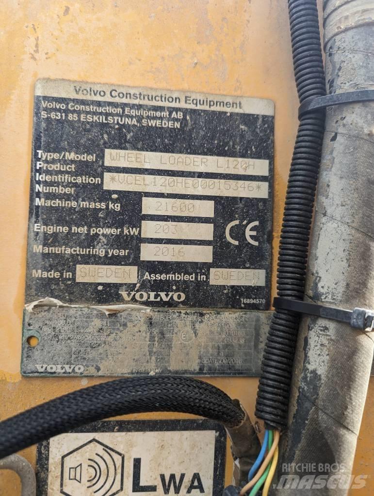 Volvo L 120 H Hjullastare