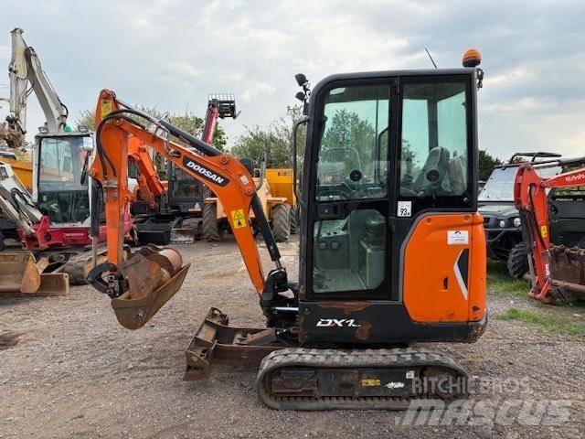 Doosan DX 19Z Minigrävare < 7t