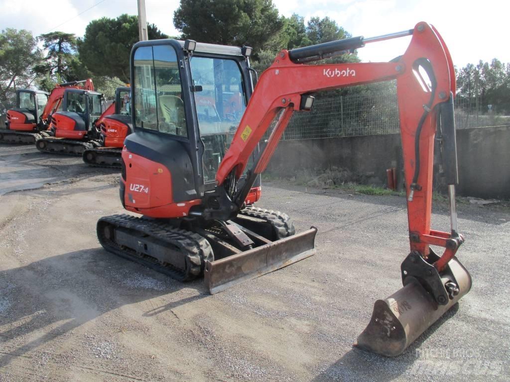 Kubota U 27-4 Minigrävare < 7t