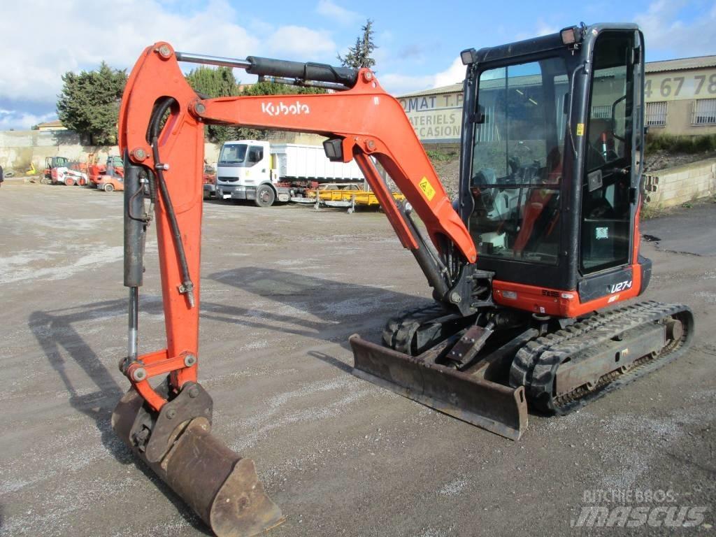 Kubota U 27-4 Minigrävare < 7t