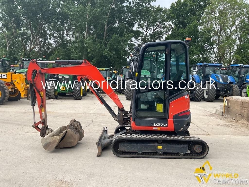 Kubota U 27-4 Minigrävare < 7t