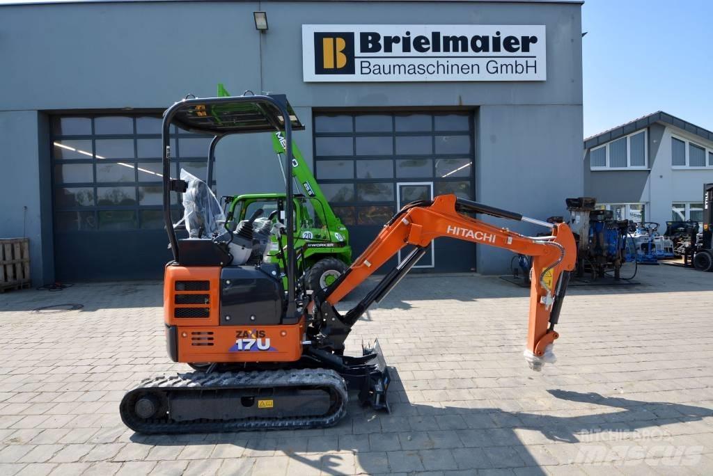 Hitachi ZX 17 U-6 Minigrävare < 7t