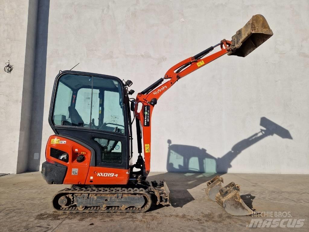 Kubota KX 019-4   P373 Minigrävare < 7t