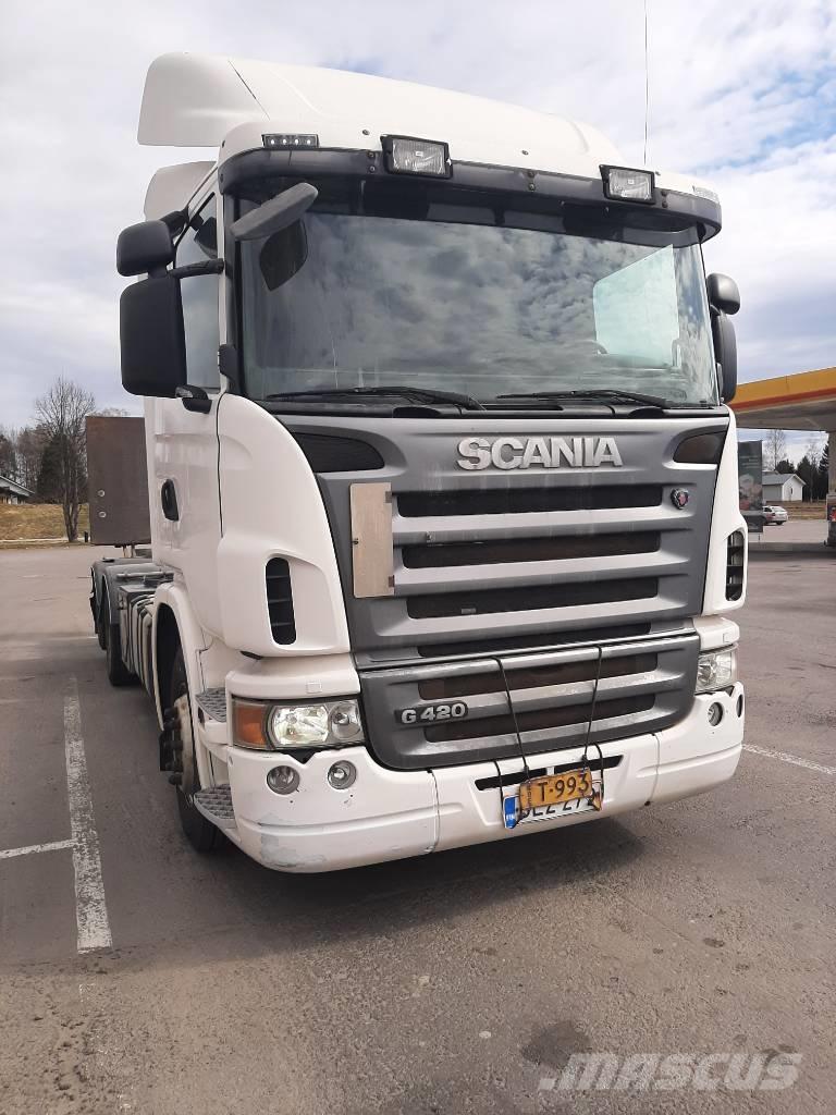 Scania G 420 Växelflak-/Containerbilar