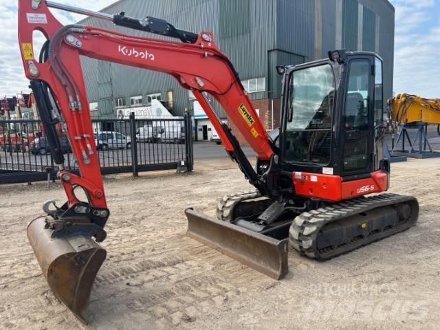 Kubota U 56-5 Minigrävare < 7t