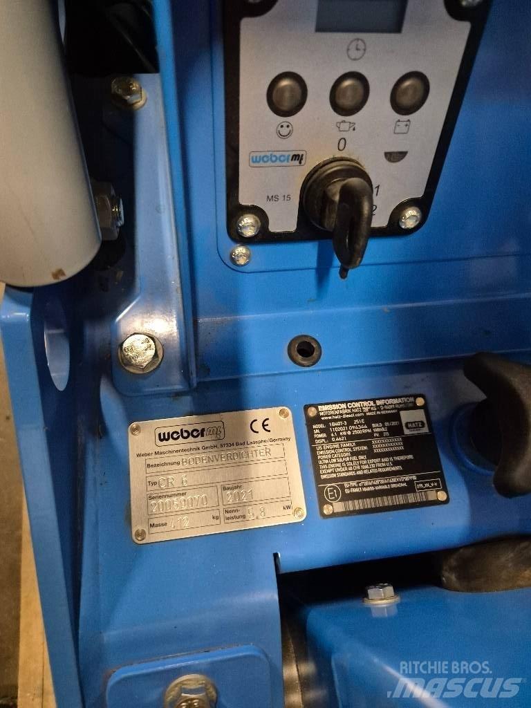 Weber CR 6 Markvibratorer