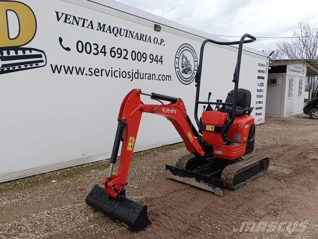 Kubota U 10 Minigrävare < 7t
