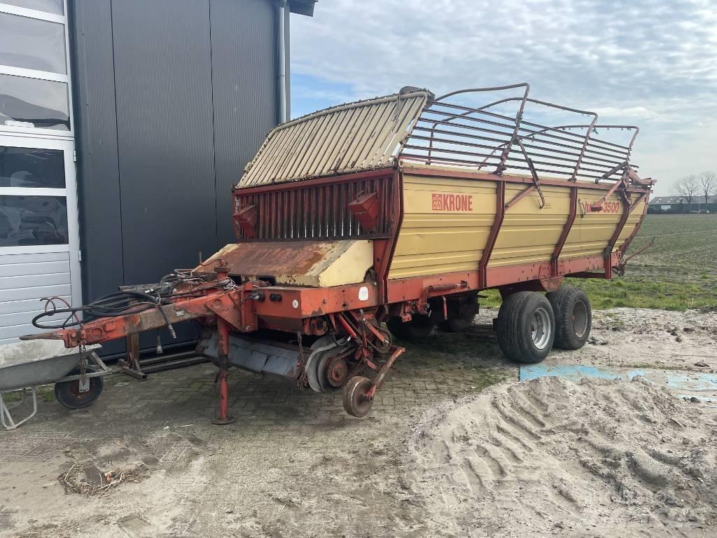 Krone Turbo 3500 Hackvagn / Självlastarvagn