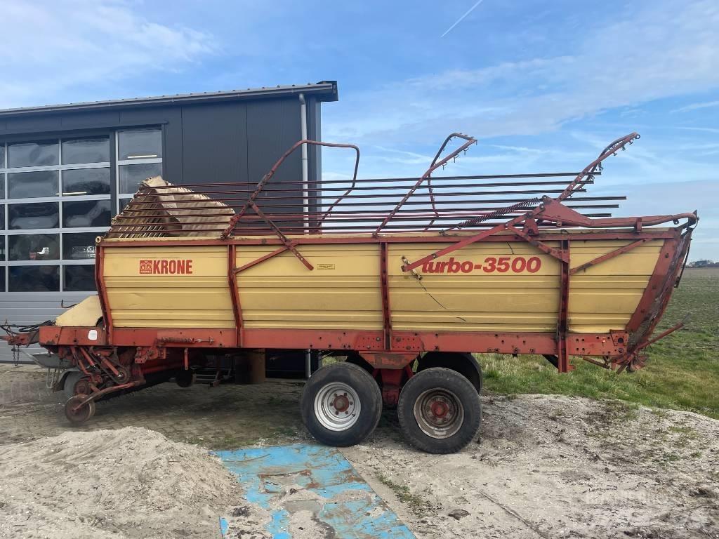 Krone Turbo 3500 Hackvagn / Självlastarvagn