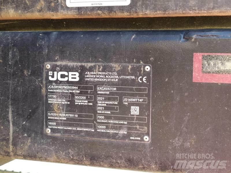 JCB JS 145 W Hjulgrävare