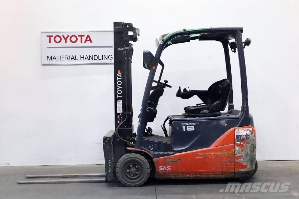 Toyota 8FBE18T Elmotviktstruckar