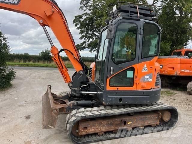 Doosan DX 85 R-3 Midigrävmaskiner 7t - 12t
