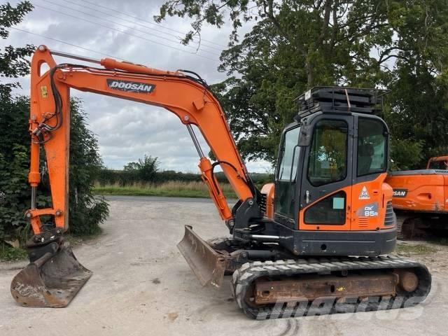 Doosan DX 85 R-3 Midigrävmaskiner 7t - 12t
