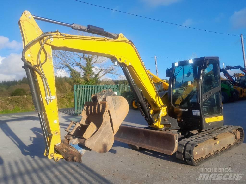 Yanmar Vio 82 Bandgrävare