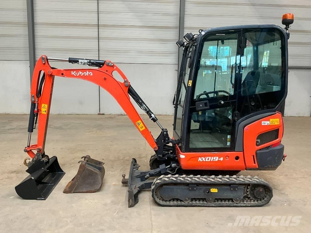 Kubota KX 019-4 Minigrävare < 7t