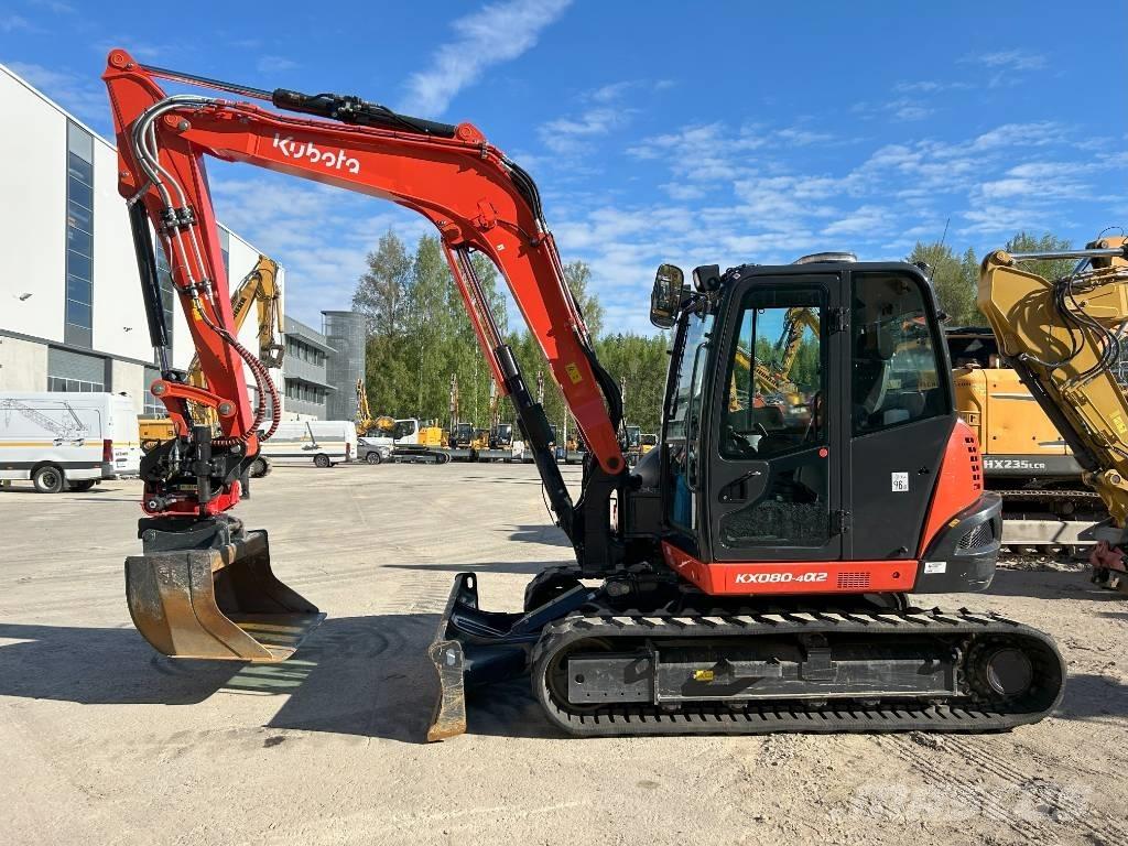 Kubota KX 080-4 A2 Midigrävmaskiner 7t - 12t