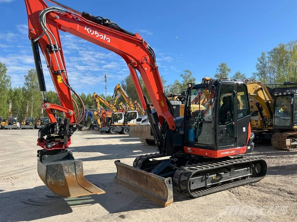 Kubota KX 080-4 A2 Midigrävmaskiner 7t - 12t