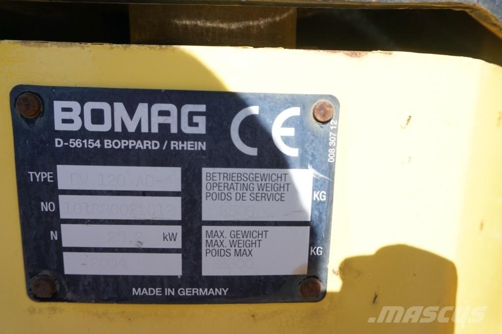 Bomag BW 120 AD-4 Tvåvalsvältar