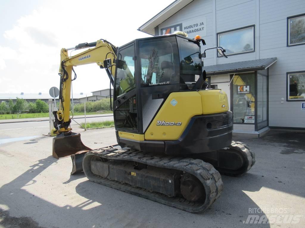 Yanmar SV 100-2A Midigrävmaskiner 7t - 12t