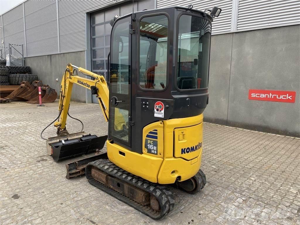 Komatsu PC16R-3HS Hjulgrävare