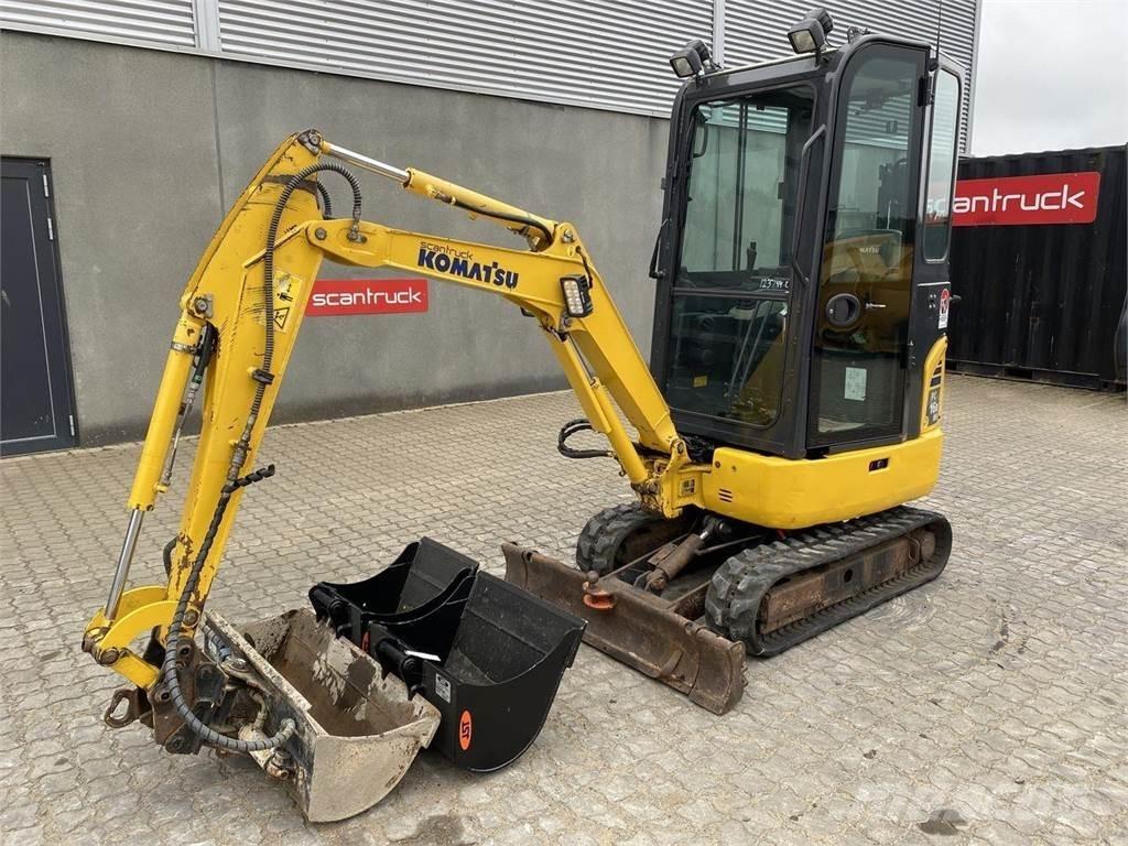 Komatsu PC16R-3HS Hjulgrävare