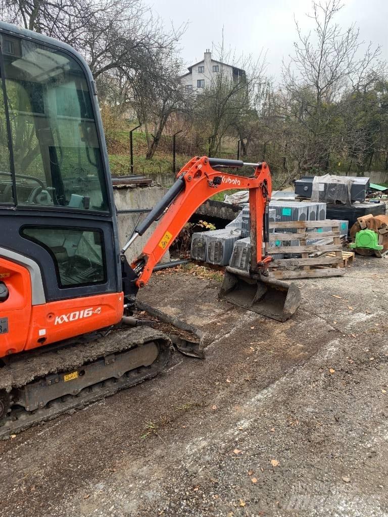 Kubota KX 016-4 Minigrävare < 7t