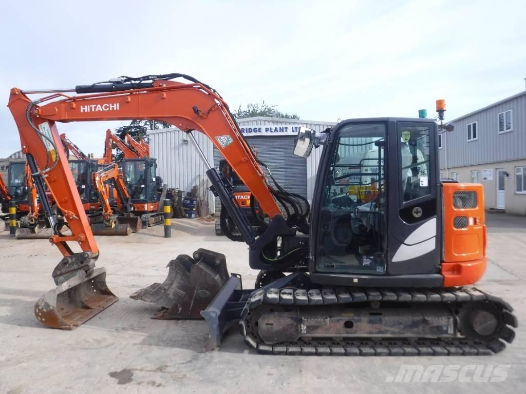 Hitachi ZX 85 US B-6 Midigrävmaskiner 7t - 12t