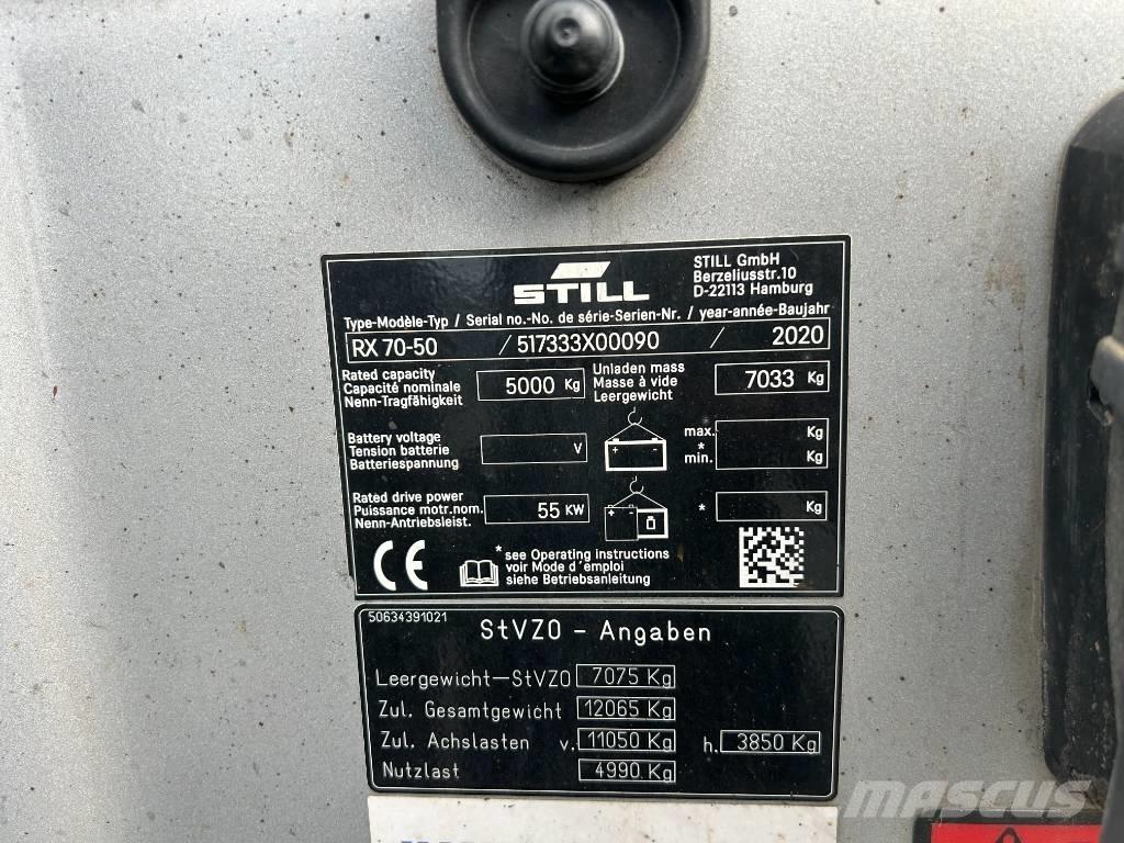 Still RX70-50/600 Dieselmotviktstruckar