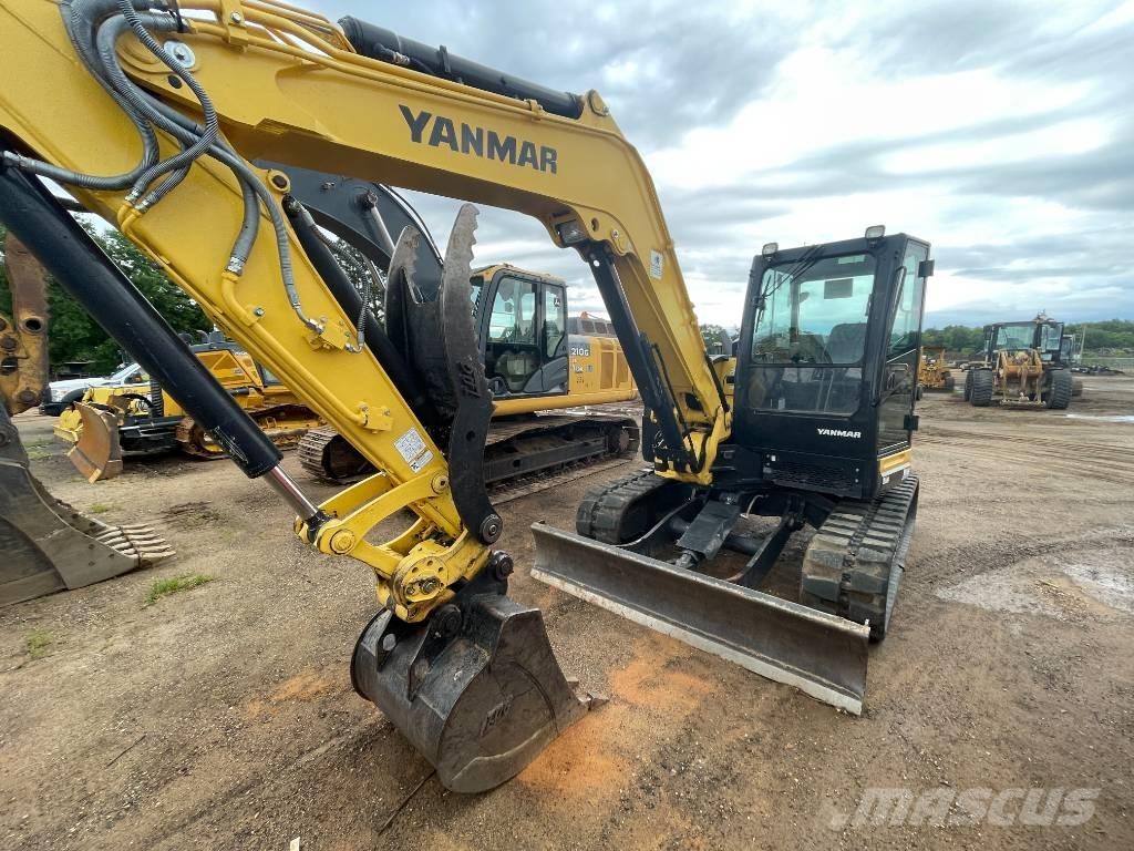Yanmar Vio 80-1 Bandgrävare
