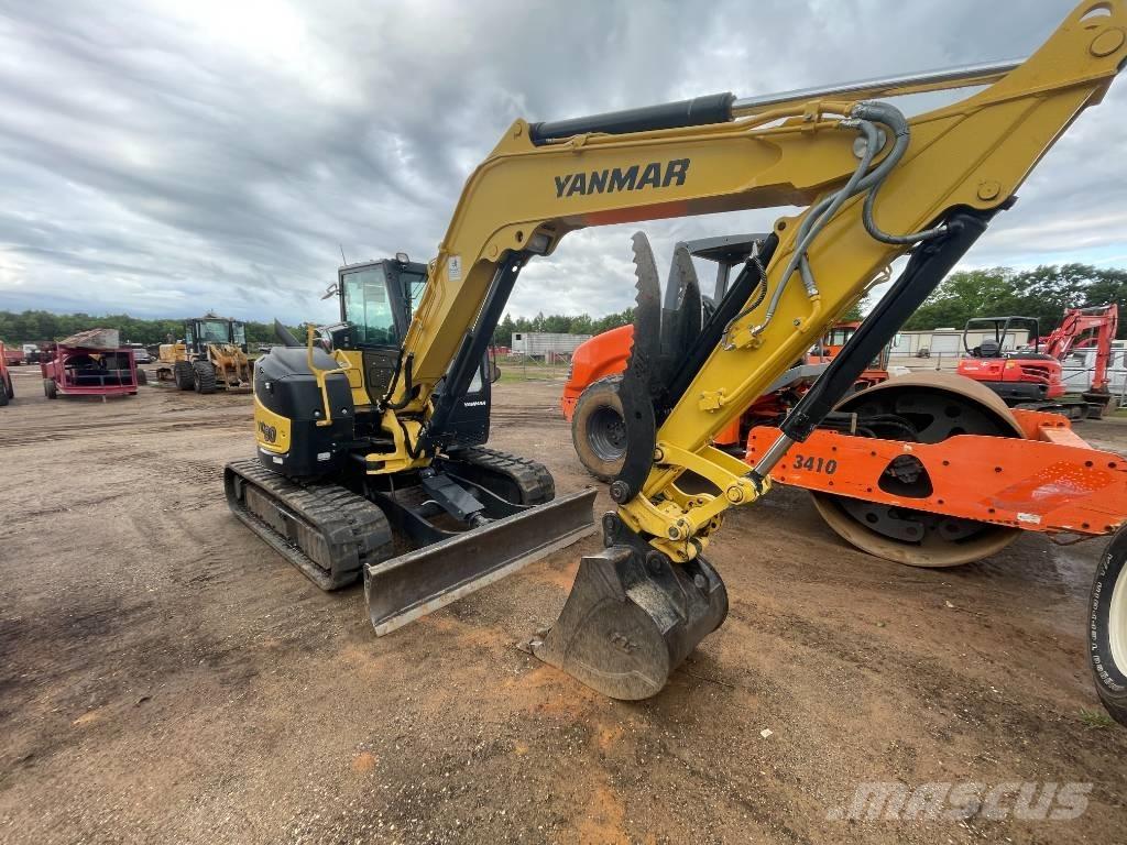 Yanmar Vio 80-1 Bandgrävare