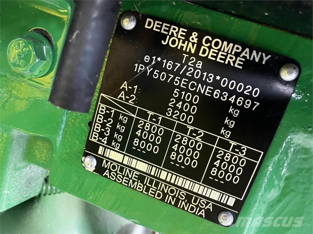 John Deere 5075E Traktorer