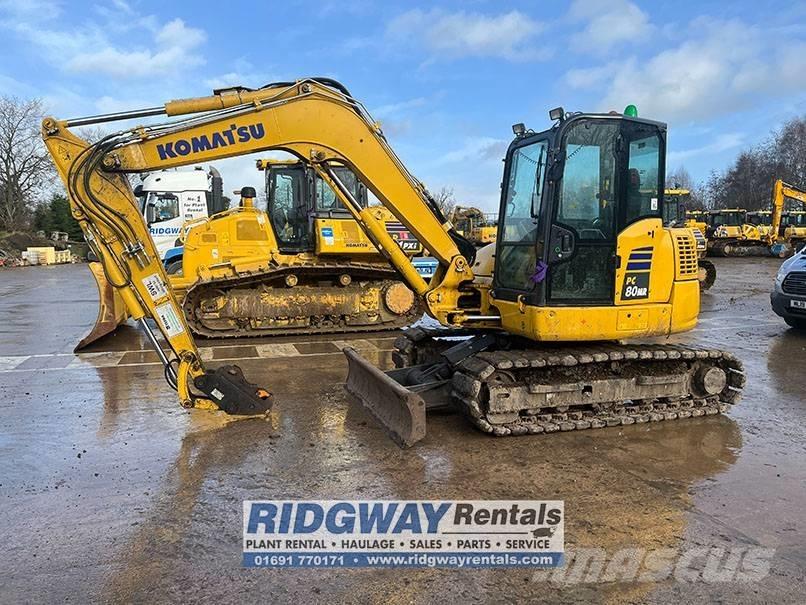 Komatsu PC 80 MR-5 Midigrävmaskiner 7t - 12t
