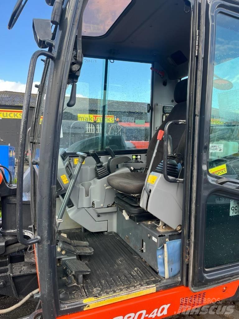 Kubota KX 080-4a Midigrävmaskiner 7t - 12t